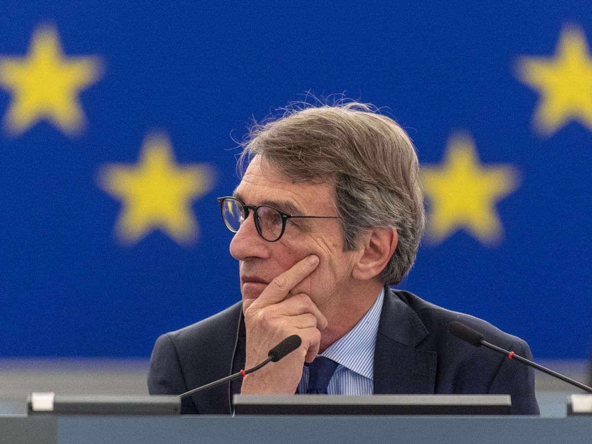 Foto: David Sassoli, presidente del Parlamento Europeo. (Reuters)