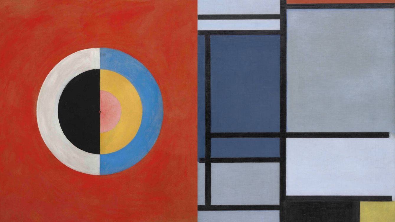 Hilma af Klint y Mondrian, las obras extrañamente parecidas de dos artistas que nunca se conocieron