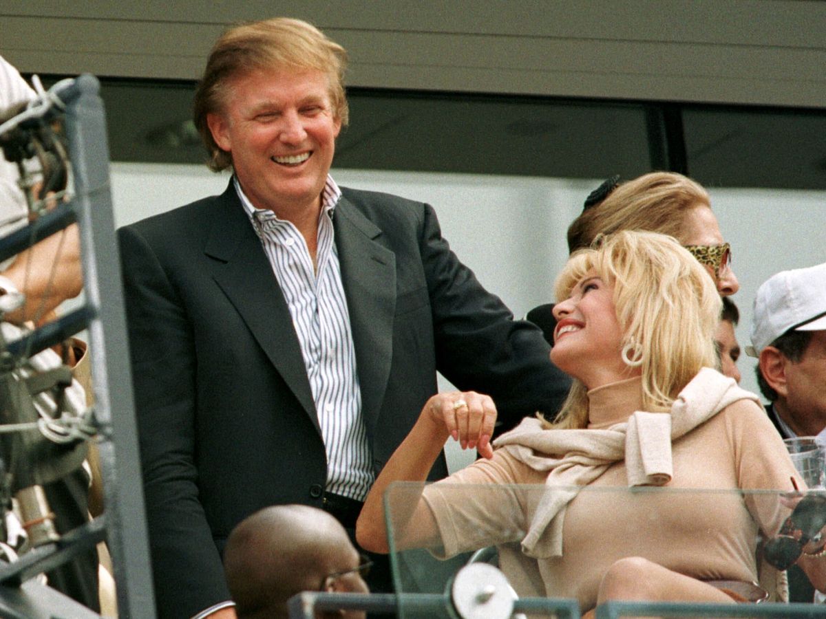Foto: Ivana y Donald Trump, en una fotografía de archivo. (Reuters)