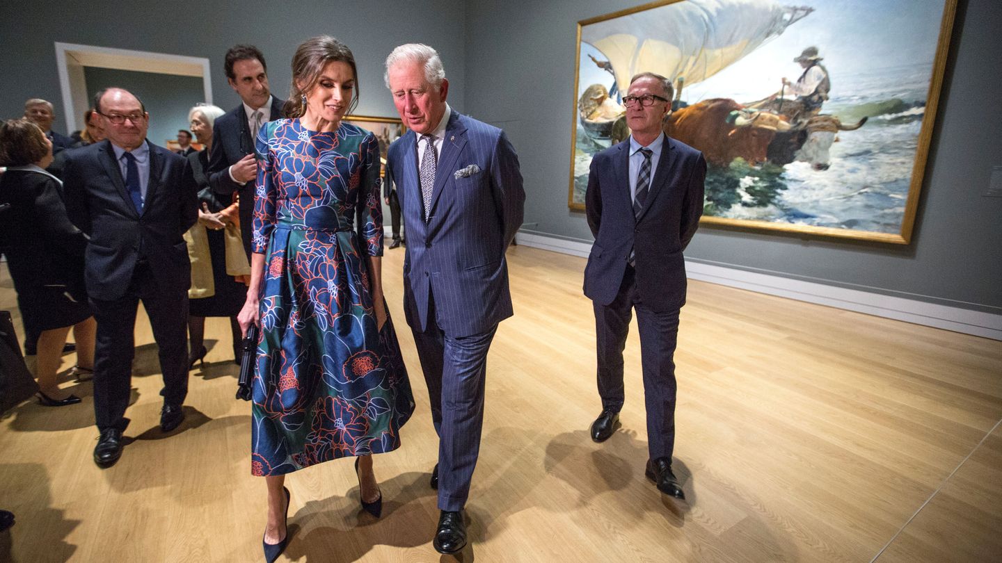 La Reina y el príncipe Carlos. (Reuters)