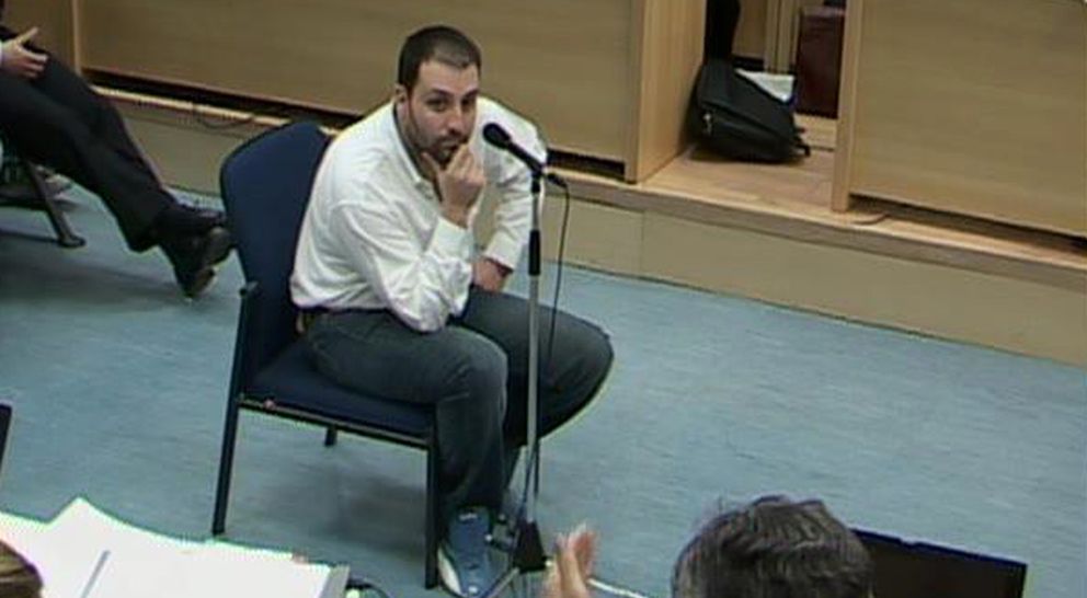Suárez trashorras, en 2007, en un momento del juicio del 11-m. (reuters)