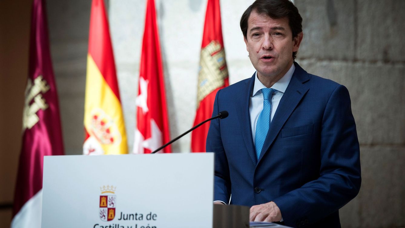 Foto: El presidente de Castilla y León, Alfonso Fernández Mañueco. (EFE)