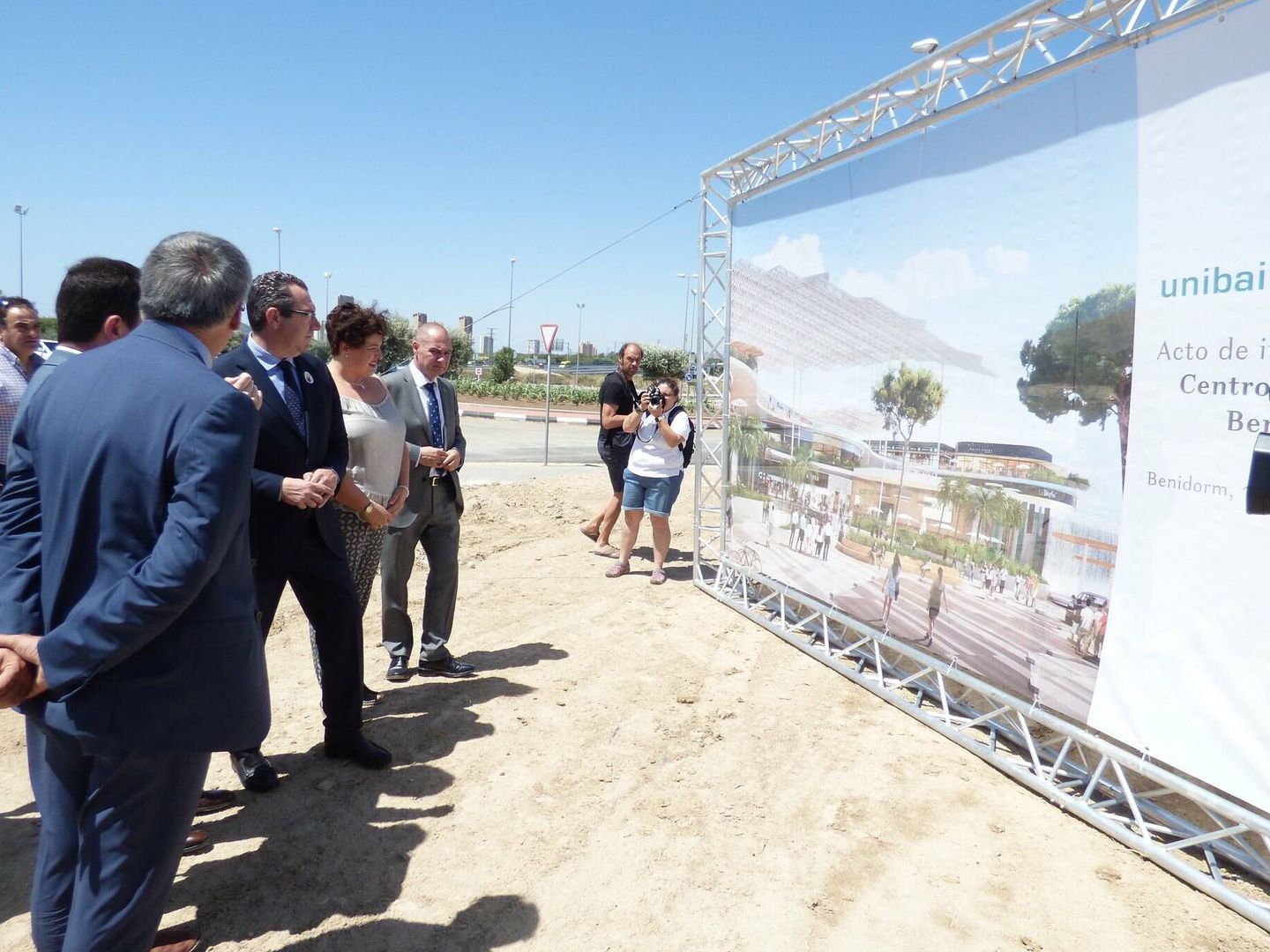 Presentación del proyecto del centro comercial en 2017. (Cedida por el Ayuntamiento)