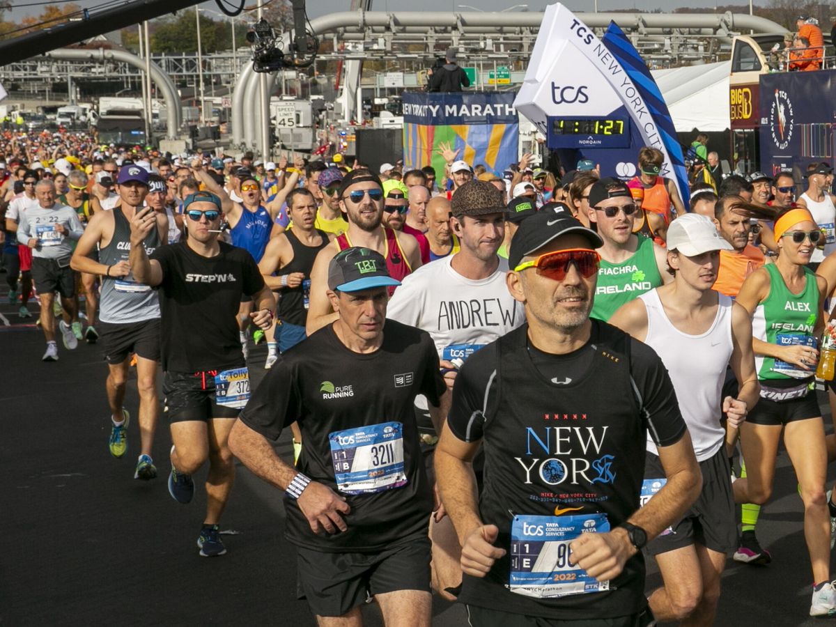 Foto: En 2023 más de 51.000 corredores tomaron la línea de salida en el Maratón de Nueva York. (EFE/SARAH YENESEL)