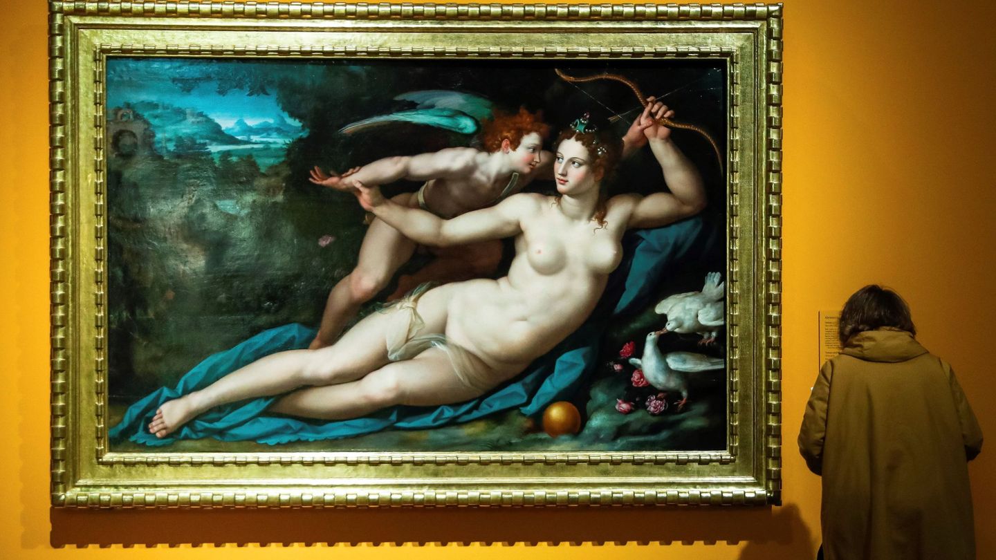 'Venus y Cupido', de Allori (EFE)