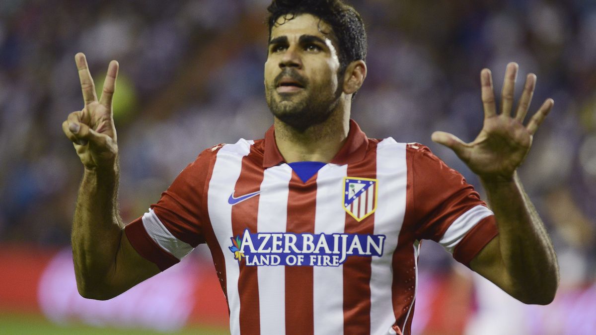 Diego Costa, el 'crack' que entró en el Atlético de Madrid a empujones