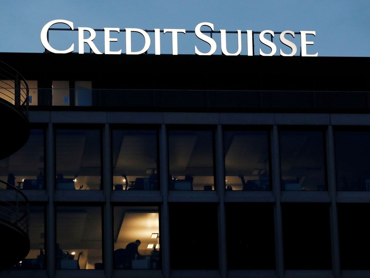Foto: Logo de Credit Suisse. (Reuters)