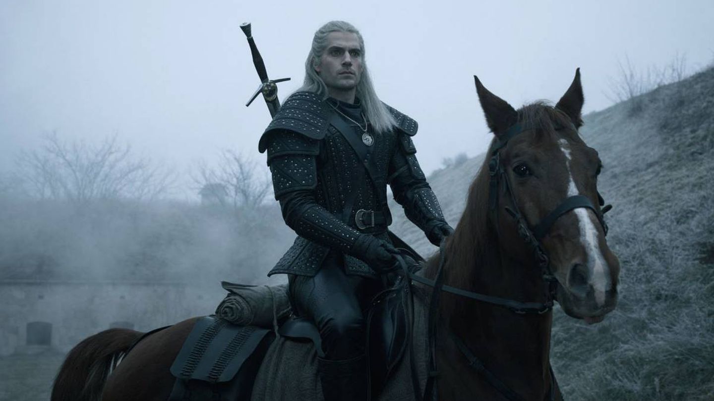 Henry Cavill, caracterizado como Geralt de Rivia en 'The Witcher'. (Netflix)