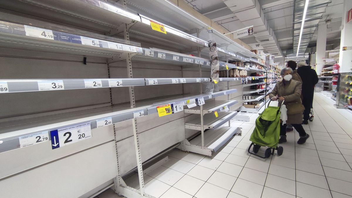 El Gobierno permite limitar la cantidad de productos que comprar en el supermercado
