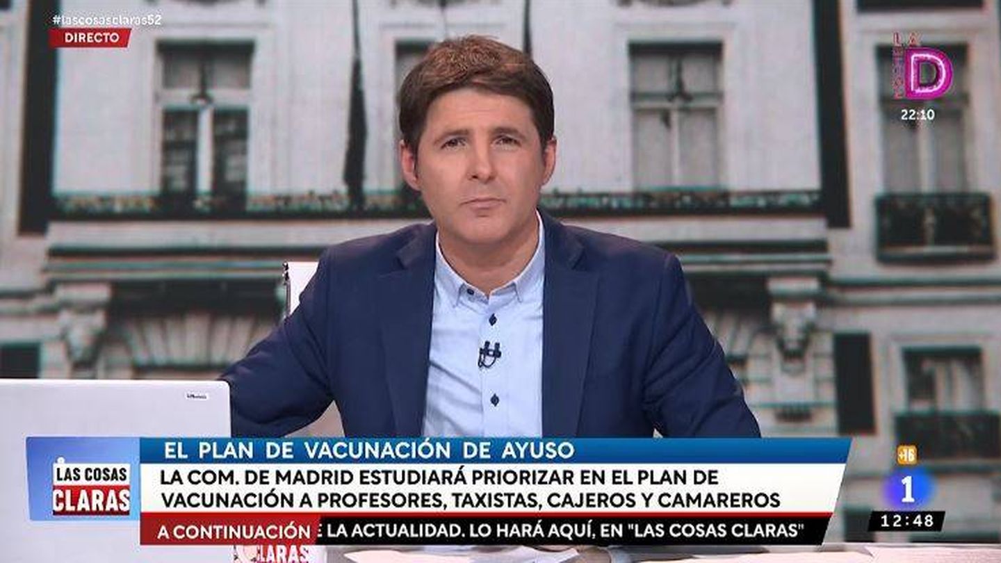 El presentador Jesus Cintora. (RTVE)