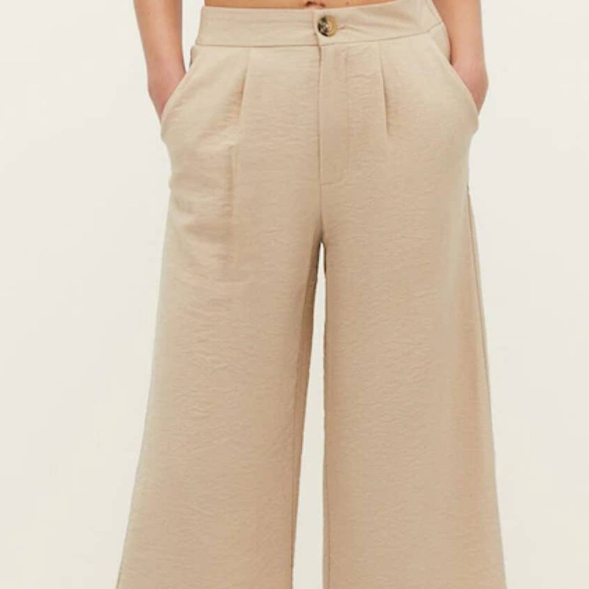 Los pantalones de lino low cost que necesitas para ir cómoda y fresquita  este verano