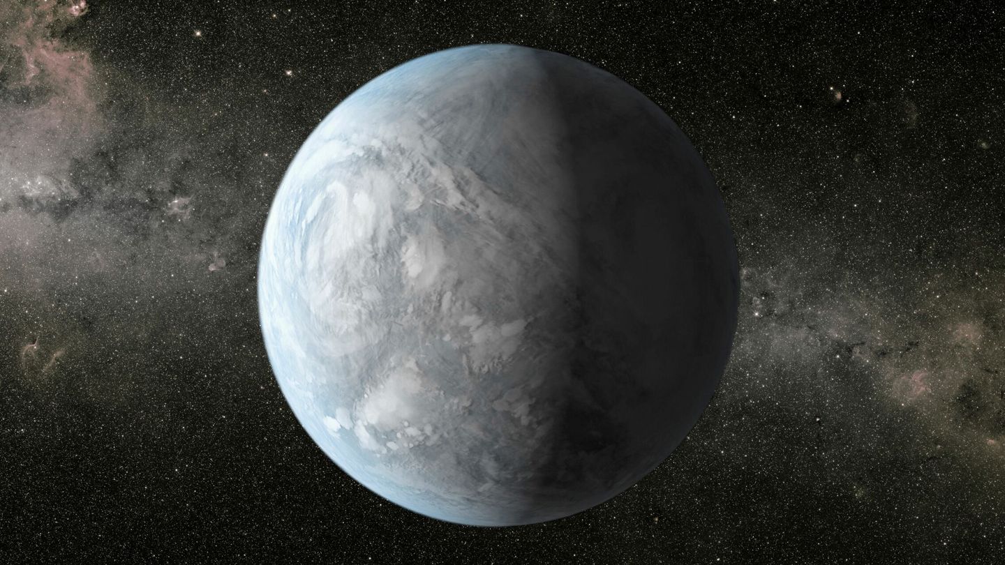 Ilustración del exoplaneta Kepler-62e. (NASA)