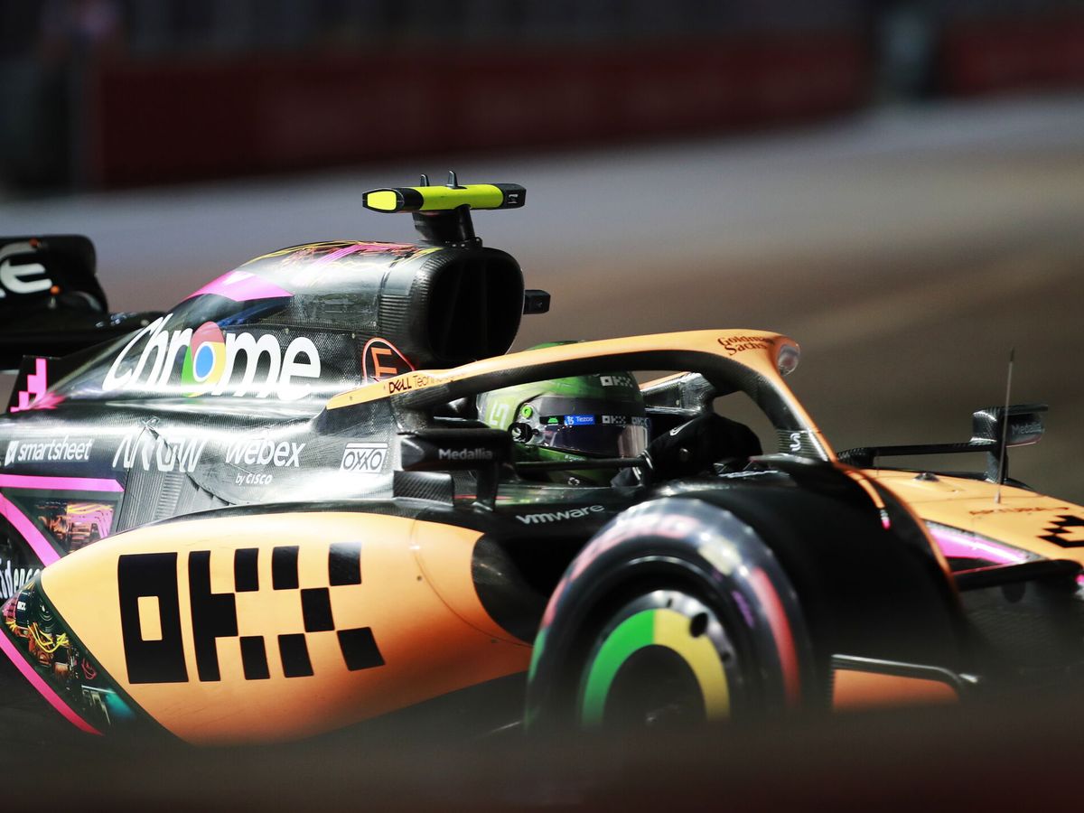 Foto: McLaren siempre es el equipo más audaz en el terreno de los patrocinios. (EFE/EPA/Tom White)
