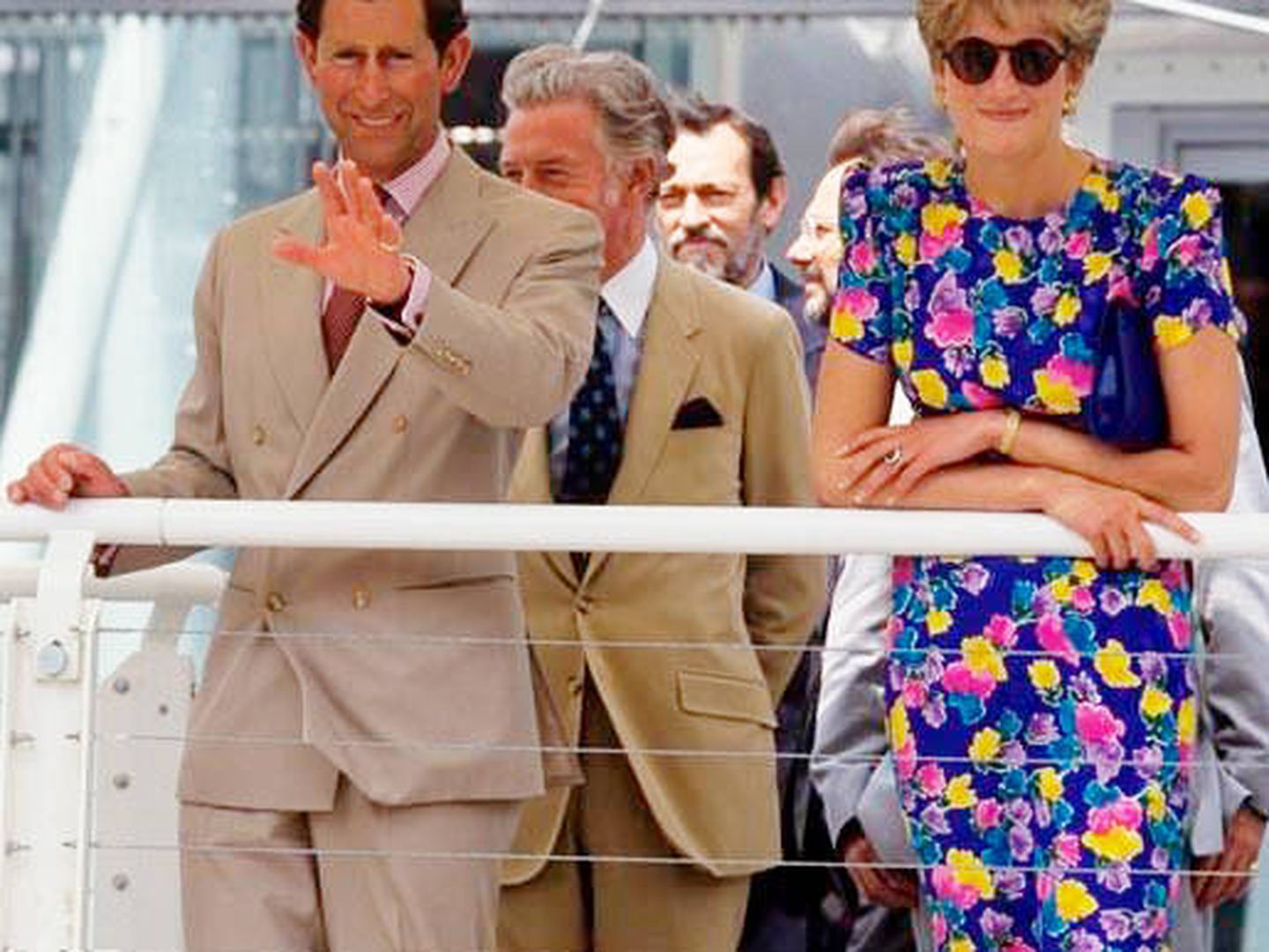 Carlos de Inglaterra y Lady Di en la Expo '92. (Cordon Press)