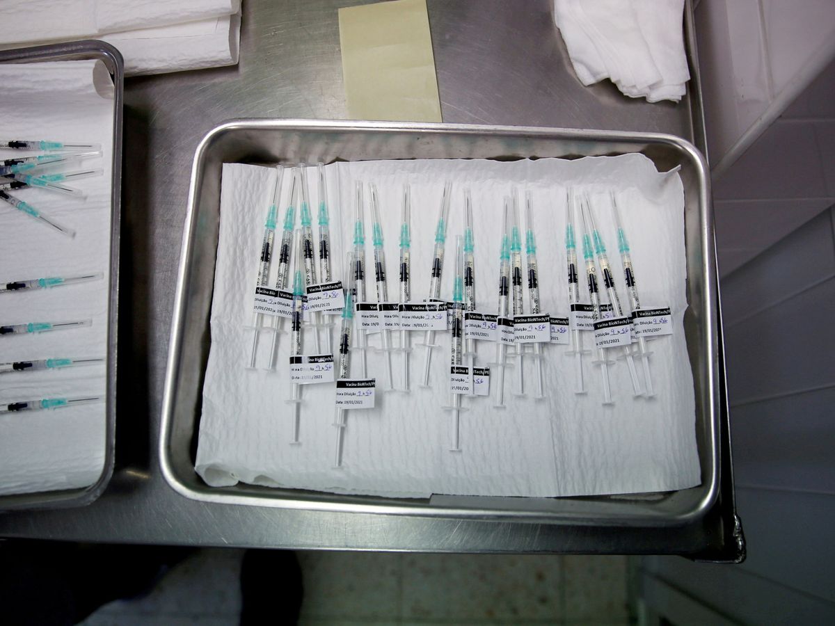 Foto: Vacuna de Pfizer. (Reuters) 