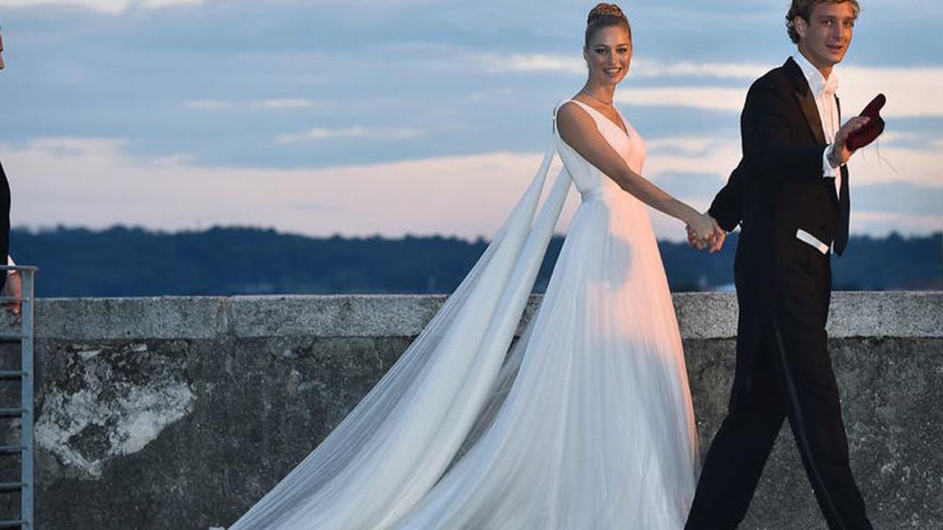 Armani, el diseñador escogido por Beatrice Borromeo para vestir en su boda religiosa
