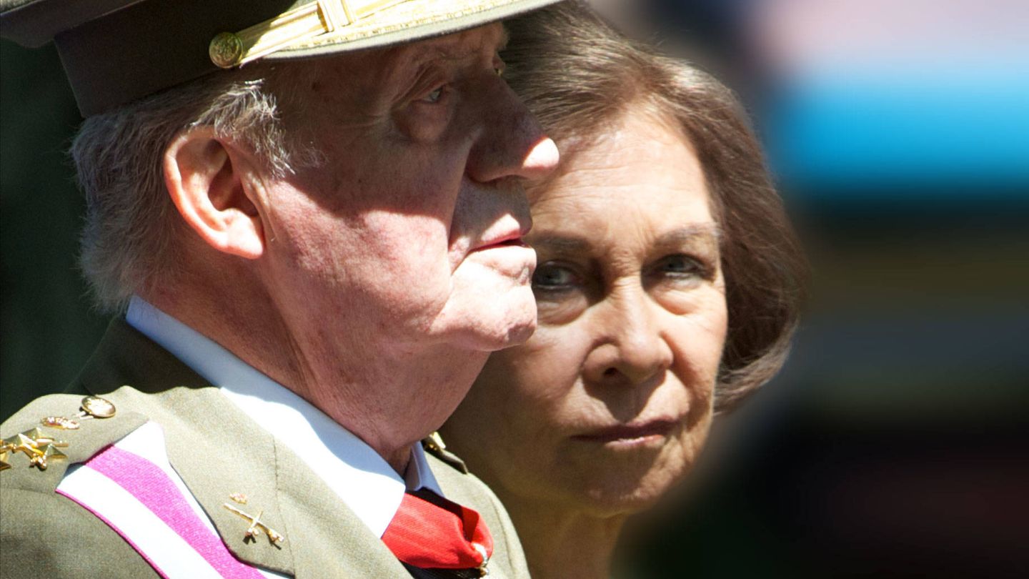 La reina Sofía y el rey Juan Carlos, en una imagen de archivo. (Getty)