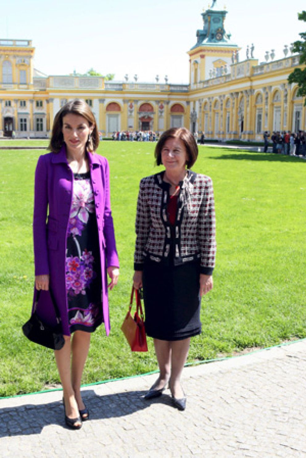 Foto: La Princesa de Asturias estrena agenda propia junto a la primera dama polaca