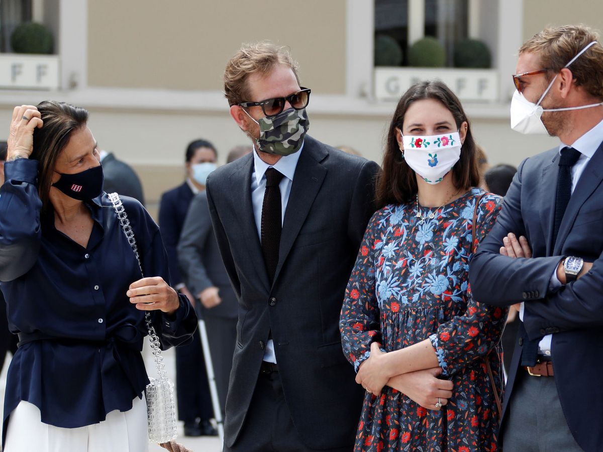 Foto: Parte de la familia Grimaldi reunida en Mónaco. (Reuters)