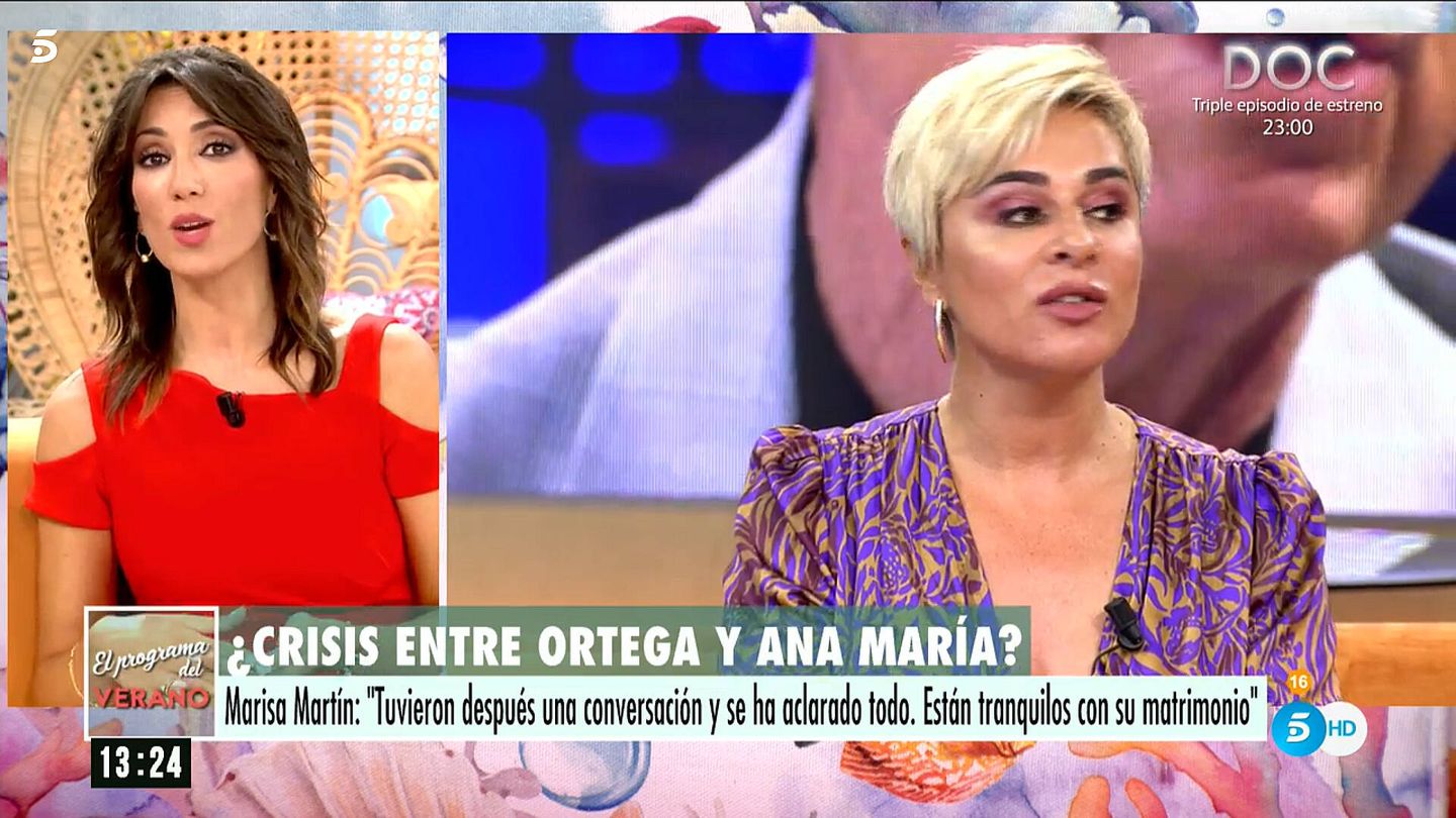 Patricia Pardo, en 'El programa del verano'. (Telecinco)