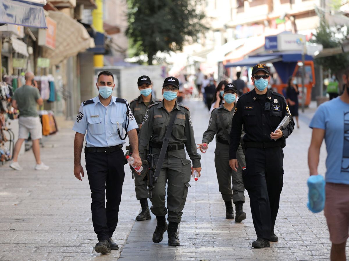 Foto: Policía israelí en Jerusalén. (EFE)