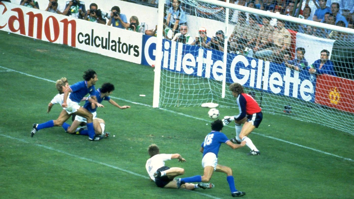 El mítico gol de Paolo Rossi. (Imagen de archivo)
