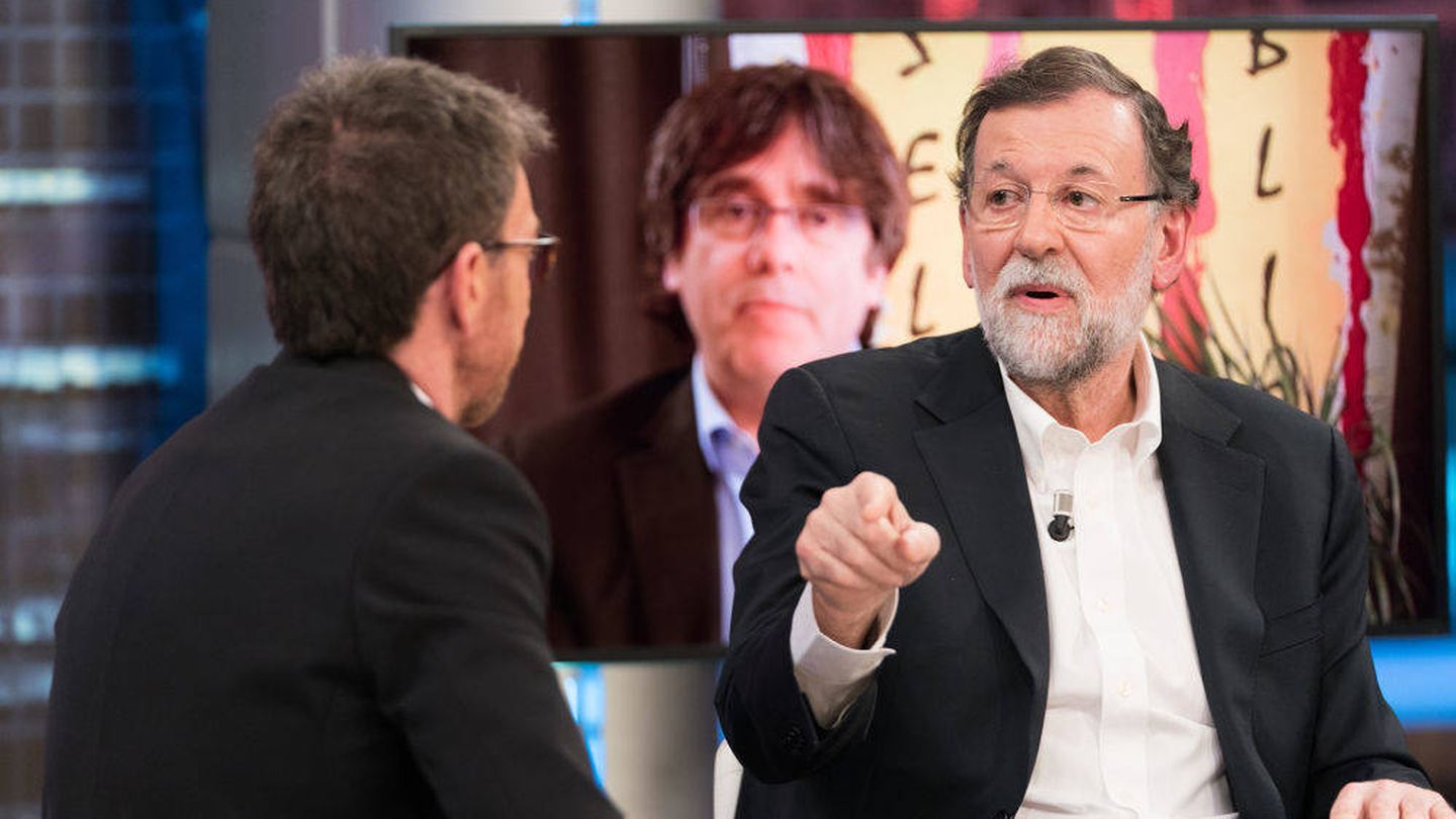 Mariano Rajoy, hablando sobre otros partidos. (Atresmedia)