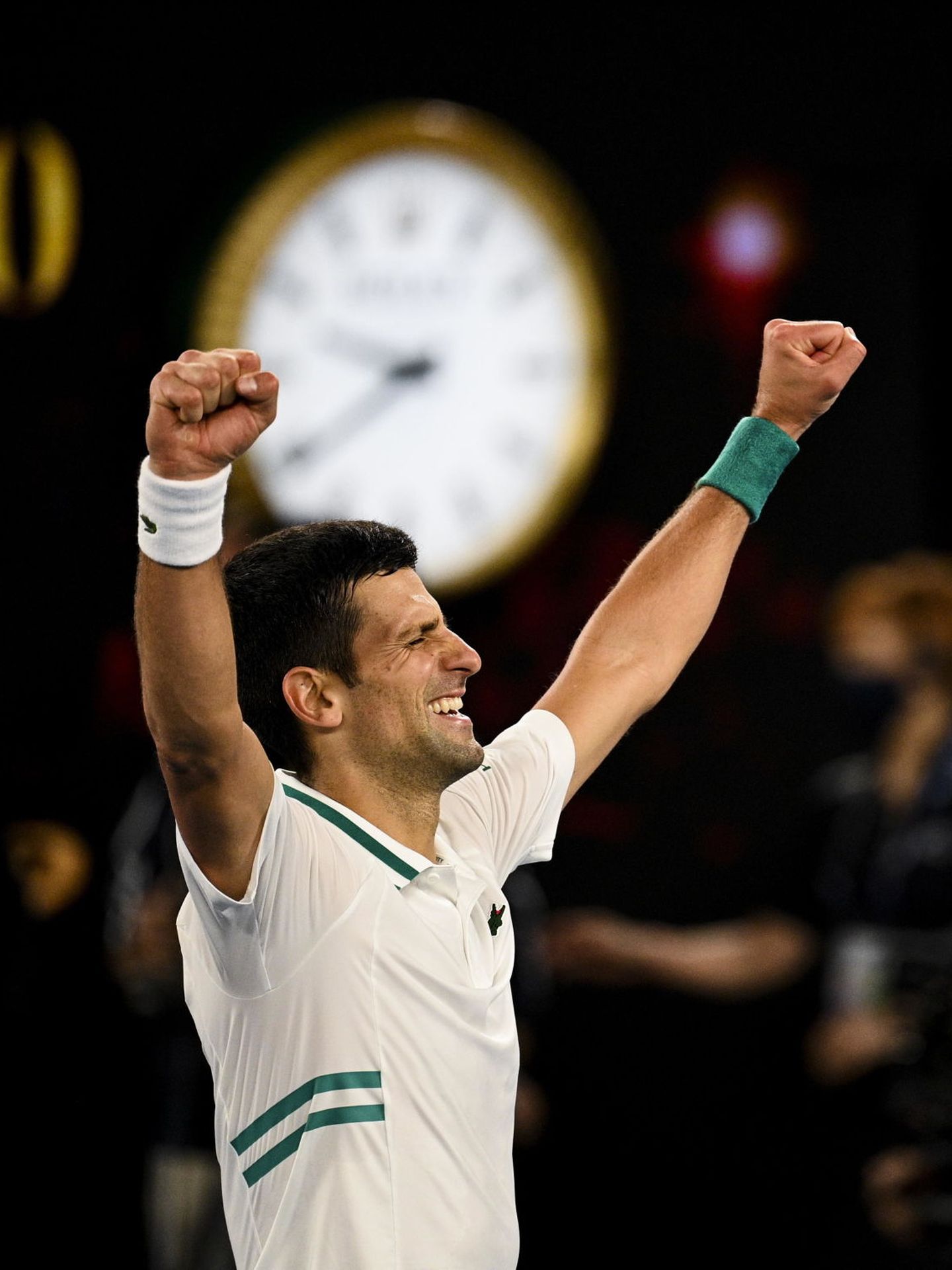 Djokovic celebra su título. (Efe)