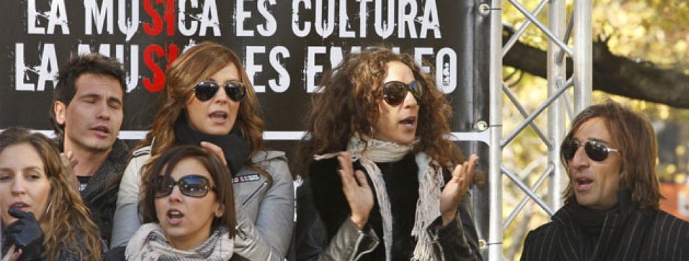 Foto: Zapatero pierde el apoyo incondicional de los músicos y cineastas de izquierda