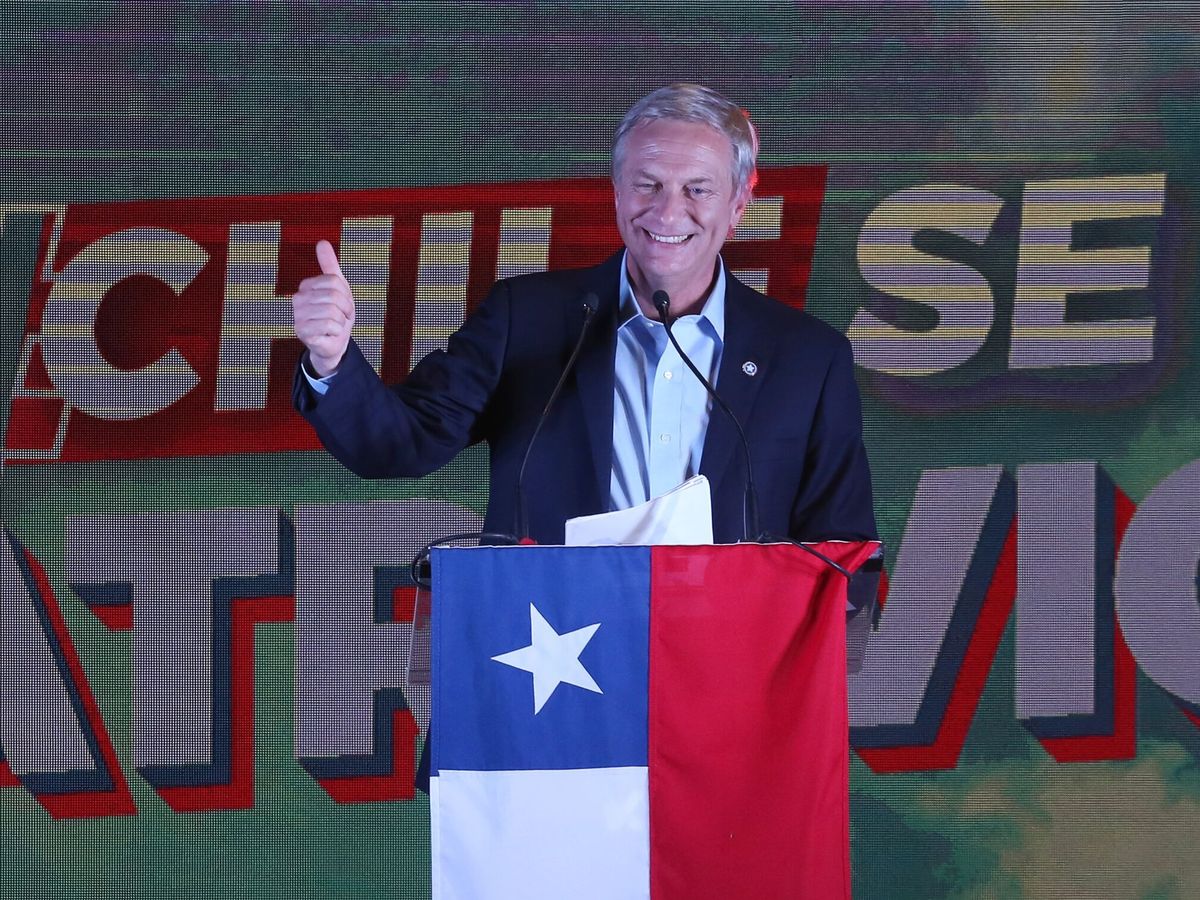 Foto: El candidato presidencial del Partido Republicano, José Antonio Kast. (Elvis González, EFE)