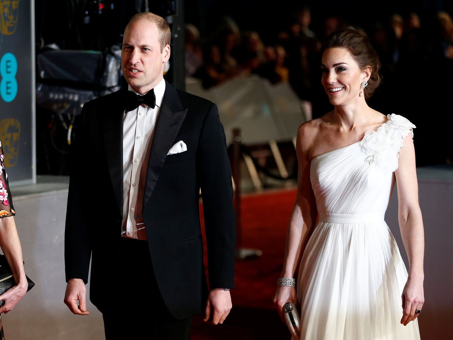 Los duques de Cambridge en la última edición de los premios BAFTA. (Reuters)