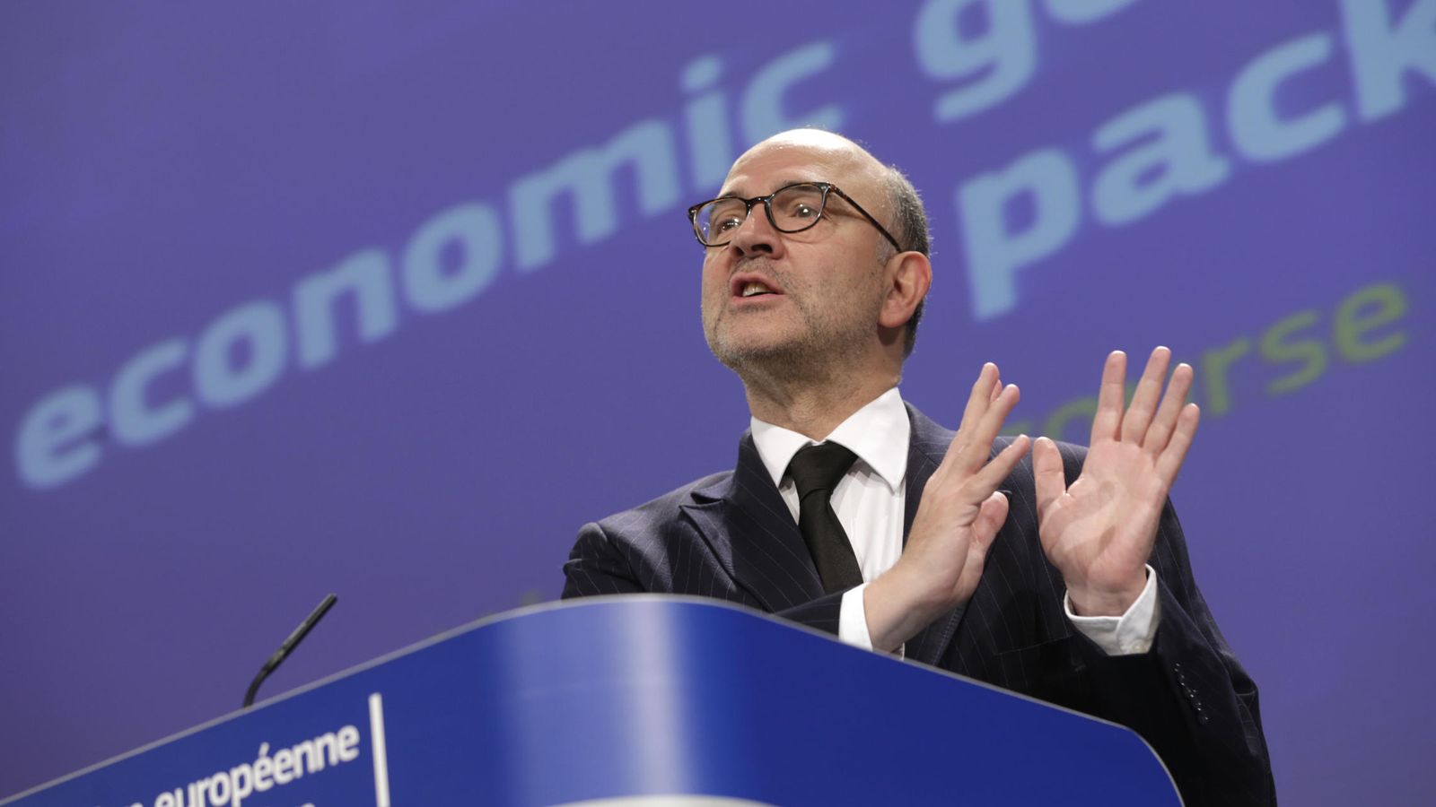 Foto: El comisario europeo de Asuntos Económicos, Pierre Moscovici. (Gtres)