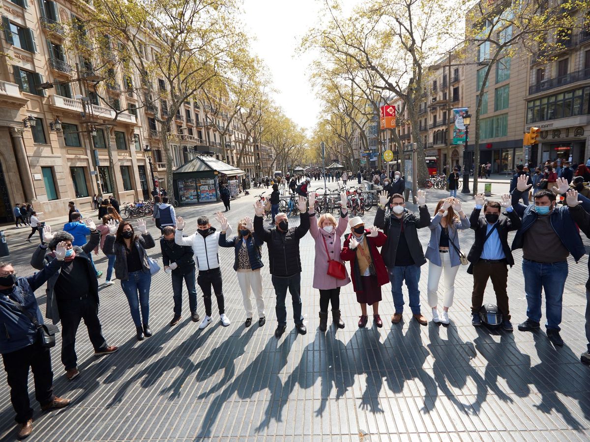 Foto: Acto de homenaje a las víctimas del terrorismo. (EFE)