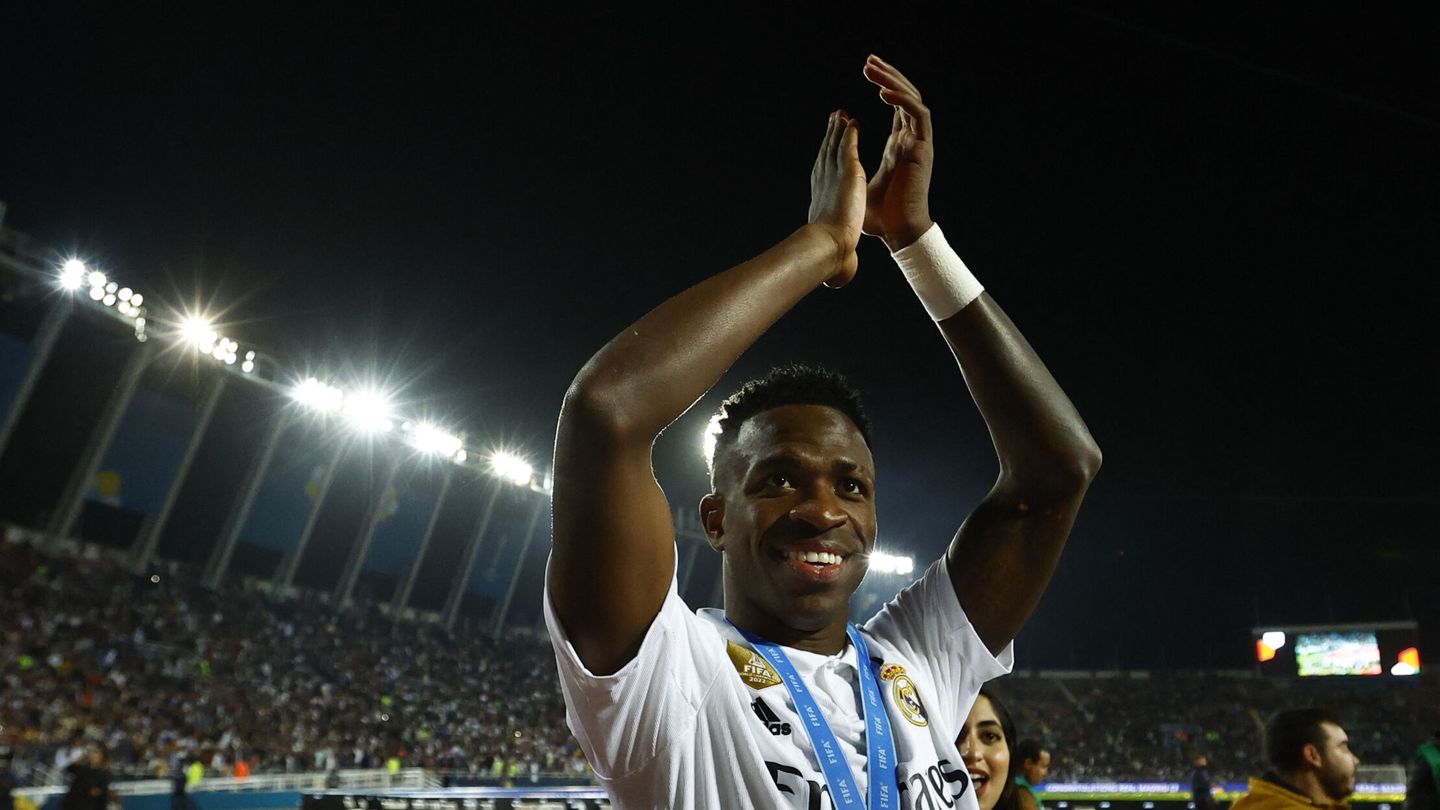 Vinícius fue elegido MVP del encuentro. (Reuters/Andrew Boyers)