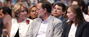 Aguirre: “No soy mala formando equipos porque Rajoy fichó a 90 que eran del mío”