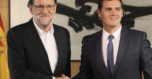 Foto: Mariano Rajoy y Albert Rivera. (EFE)