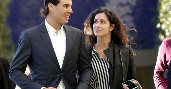 Foto: Rafa Nadal y su novia en una imagen de archivo (EFE)