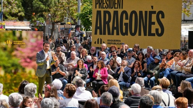 Foto de Aragonès anuncia mejoras a funcionarios en plena campaña electoral  