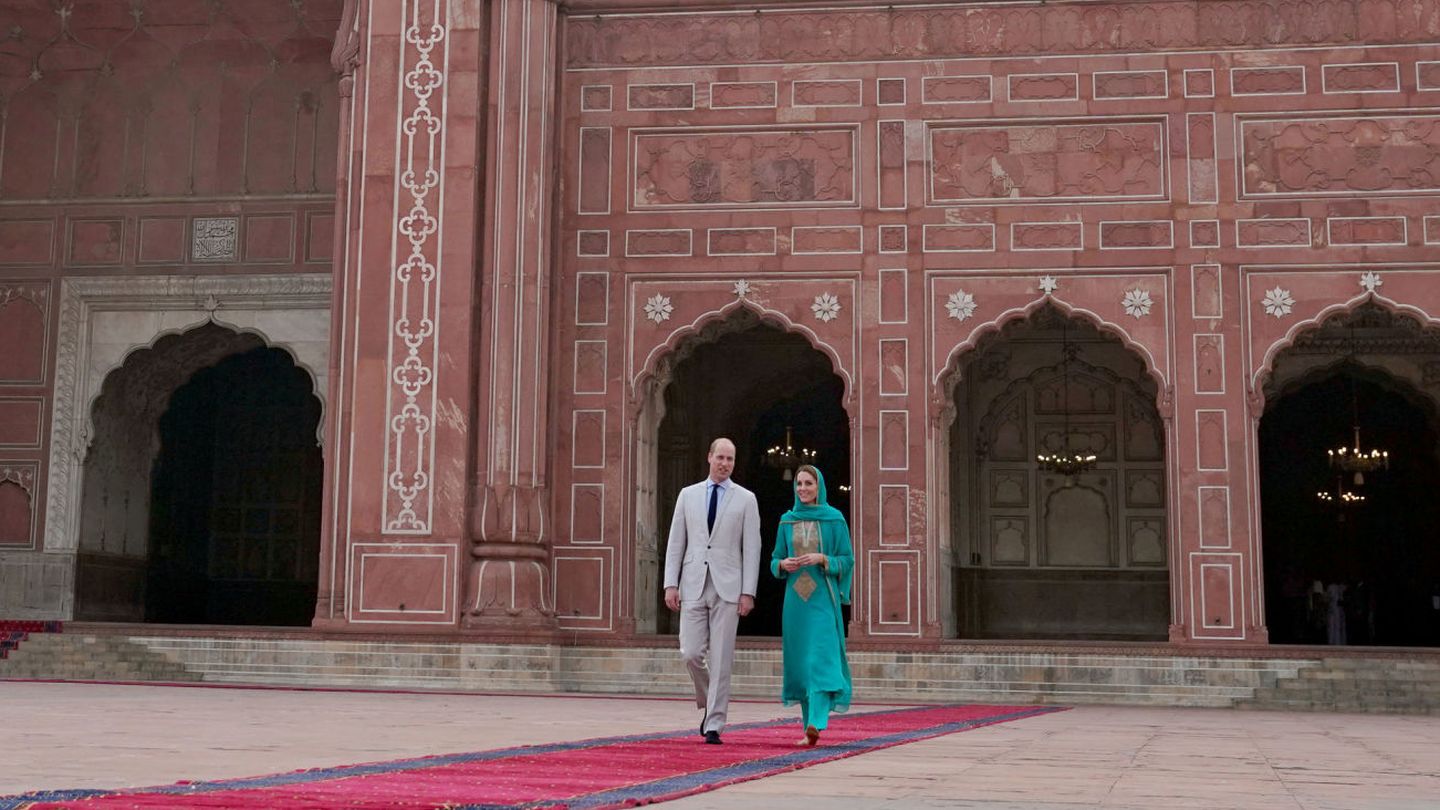 Los duques de Cambridge, en Pakistán. (Reuters)