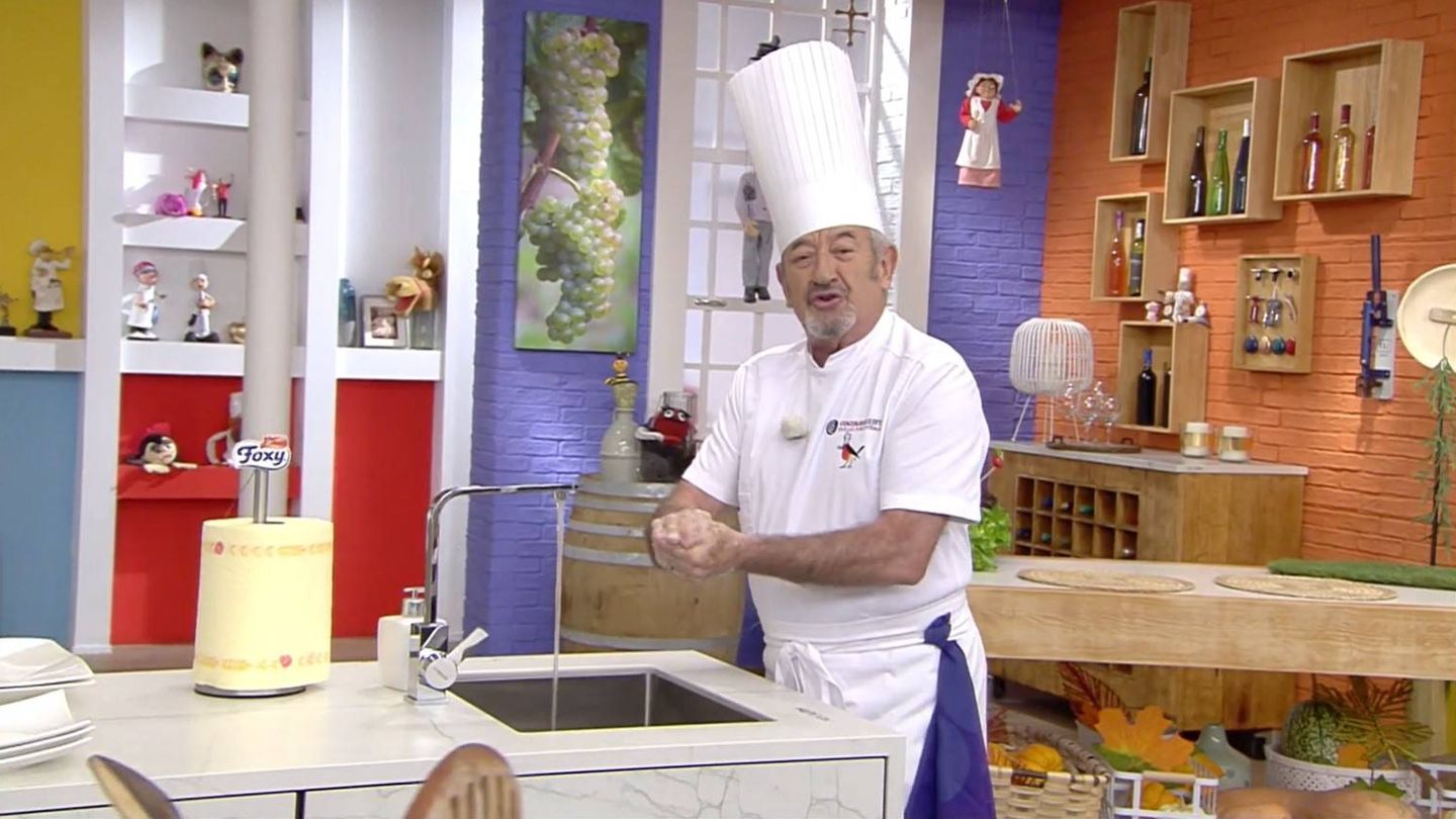 Karlos Arguiñano, en 'Cocina abierta'. (Atresmedia)