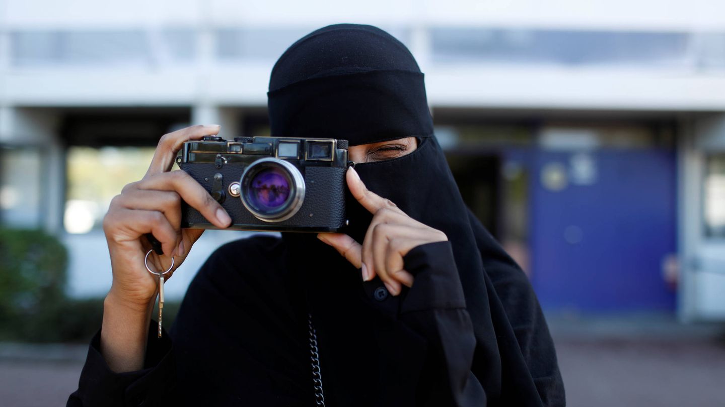 Una mujer con niqab. (Reuters)