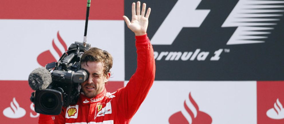 Foto: Con este golpe de pedal, Alonso hacia el título