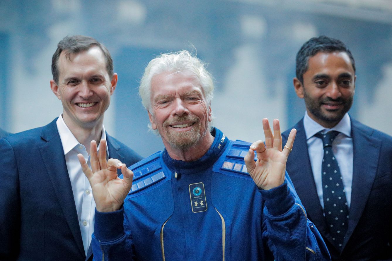 Richard Branson, fundador de Virgin Galactic. (Reuters)