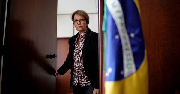 Foto: La ministra de Agricultura Tereza Cristina Corrêa durante una entrevista en Brasilia. (Reuters)