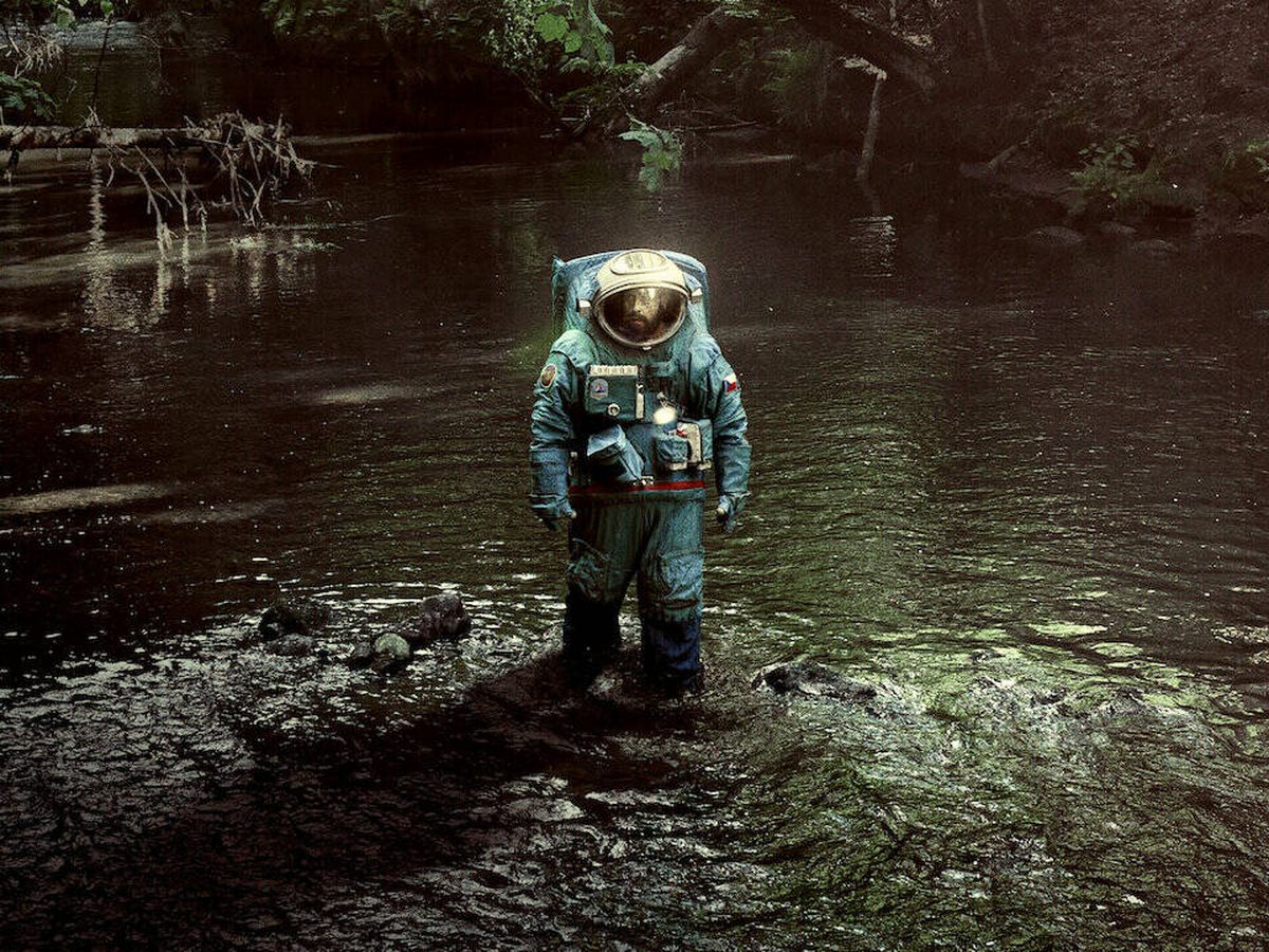Foto: Escena de la película 'El Astronauta'. (Netflix)