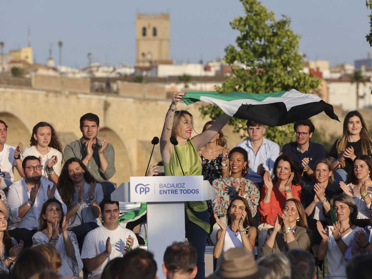 Foto: La líder del PP en Extremadura, María Guardiola. (EFE/Jero Morales)