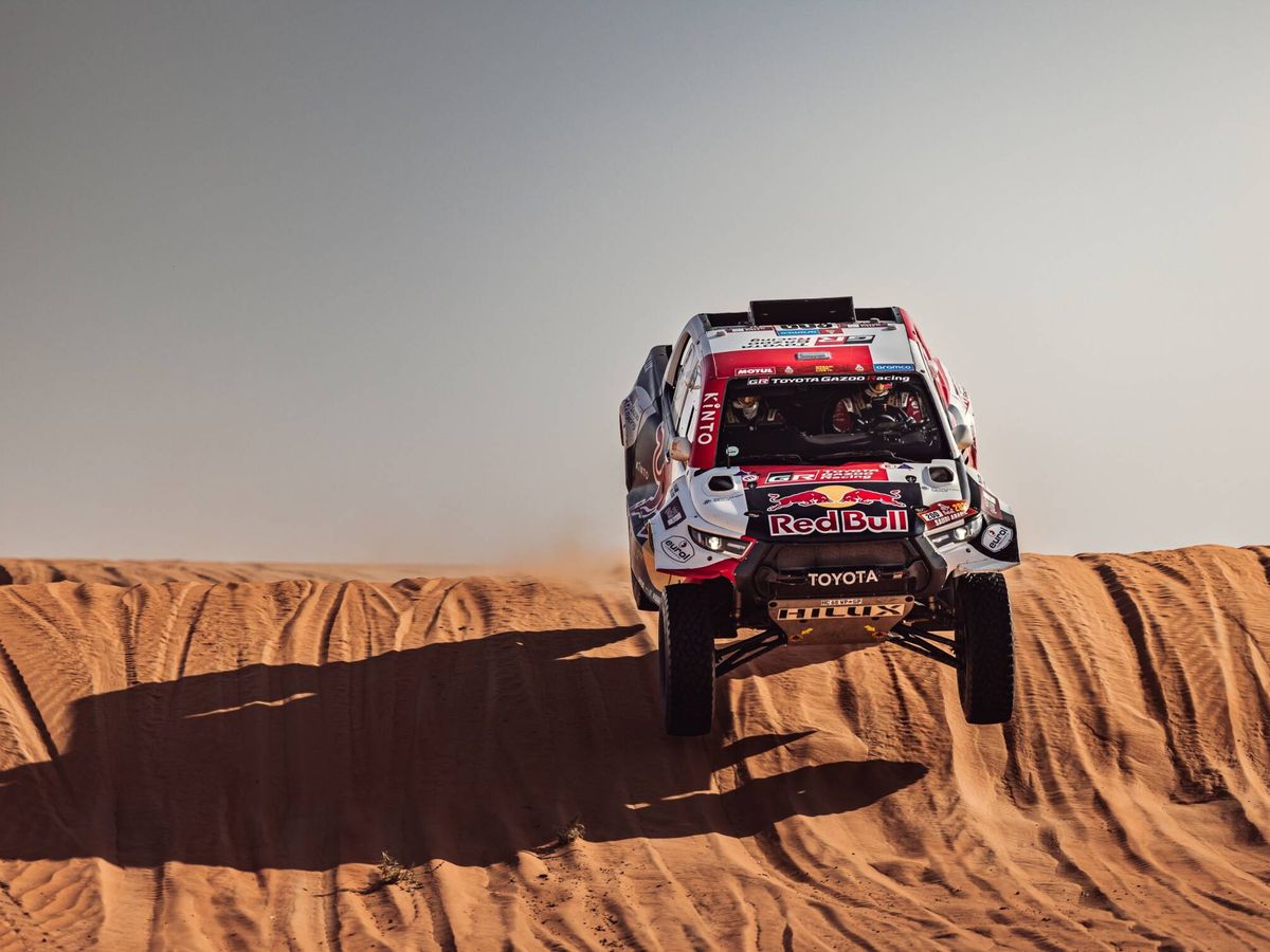 Foto: Toyota ha ganado tres veces el Rally Dakar, las tres con Nasser al-Attiyah. (Toyota)