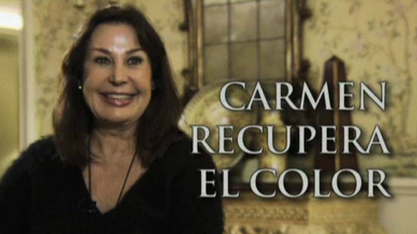 Carmen Martínez Bordiú, invitada de 'Sábado deluxe'.