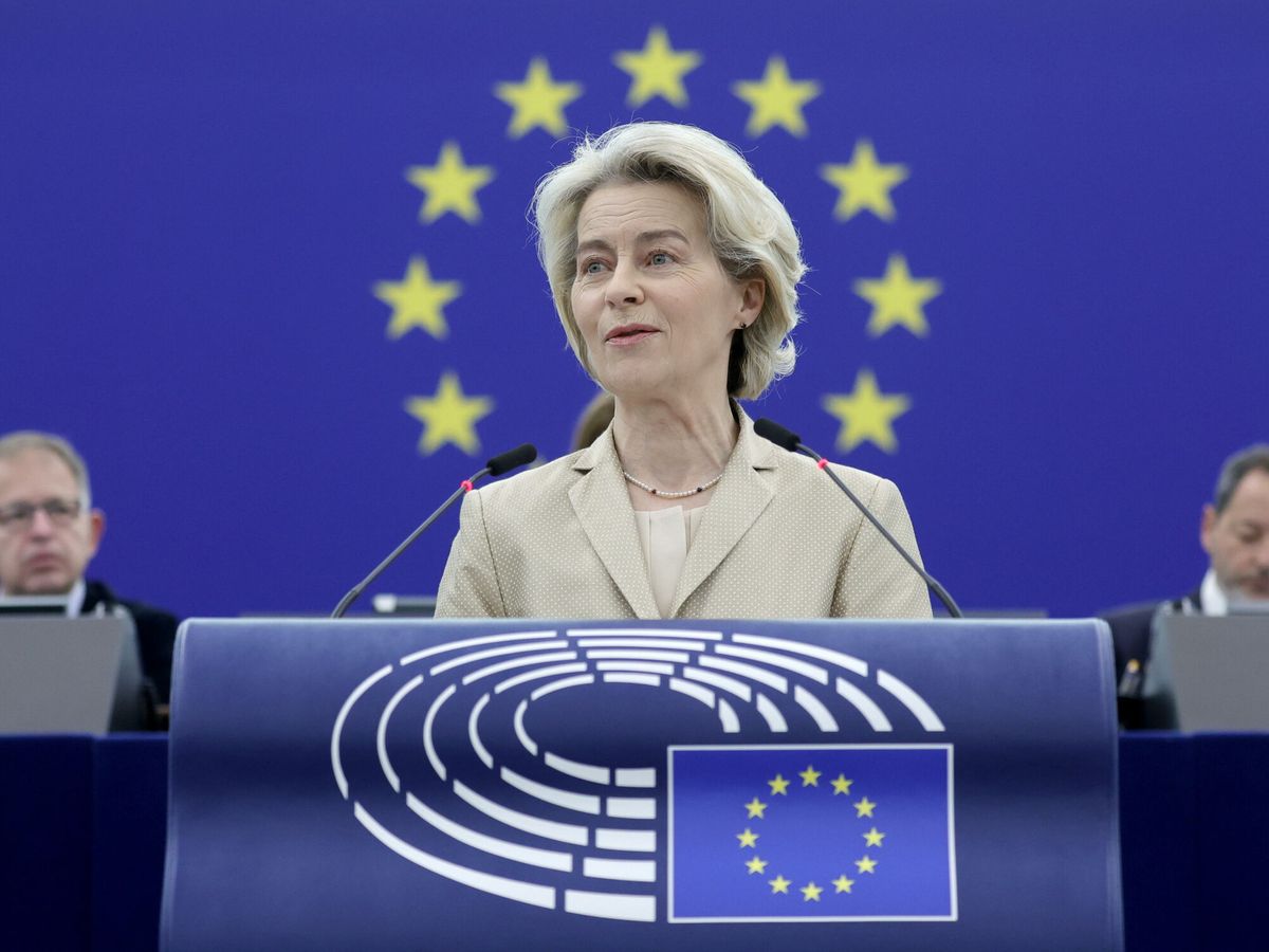 Foto: Ursula von der Leyen, presidenta de la Comisión Europea. (EFE)