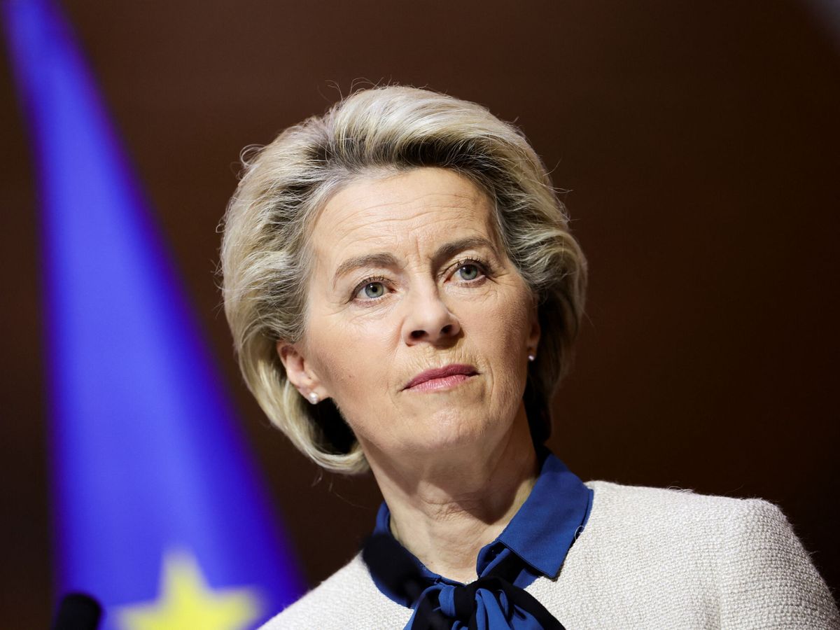 Foto: La presidenta de la Comisión Europea, Ursula von der Leyen. (Reuters/Sarah Meyssonnier)